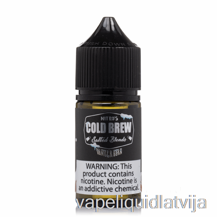 Vaniļas Pupiņas - Nitros Aukstās Brūvēšanas Sāļi - 30ml 25mg Vape šķidrums